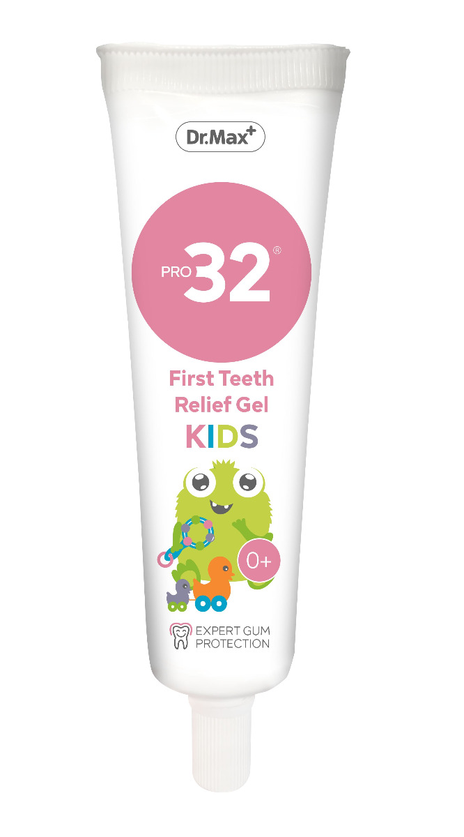 Dr.Max PRO32 First Teeth Relief Gel gel na prořezávání zoubků 30 ml Dr.Max