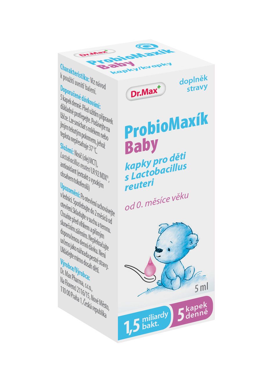 Dr.Max ProbioMaxík Baby kapky 5 ml Dr.Max