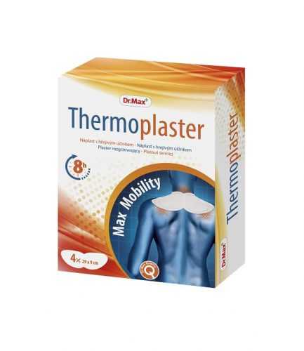 Dr.Max Thermoplaster Náplast s hřejivým účinkem 4 náplasti 29 x 9 cm Dr.Max