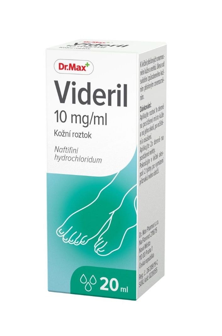 Dr.Max Videril 10 mg/ml kožní roztok 20 ml Dr.Max