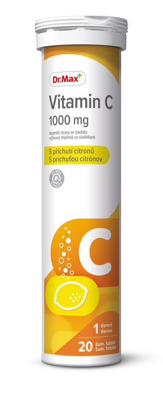 Dr.Max Vitamin C 1000 mg citron 20 šumivých tablet Dr.Max