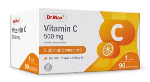 Dr.Max Vitamin C 500 mg 90 žvýkacích tablet Dr.Max