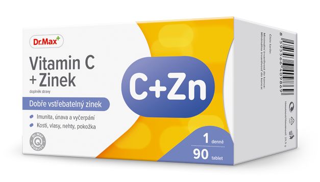 Dr.Max Vitamin C + Zinek 90 tablet Dr.Max