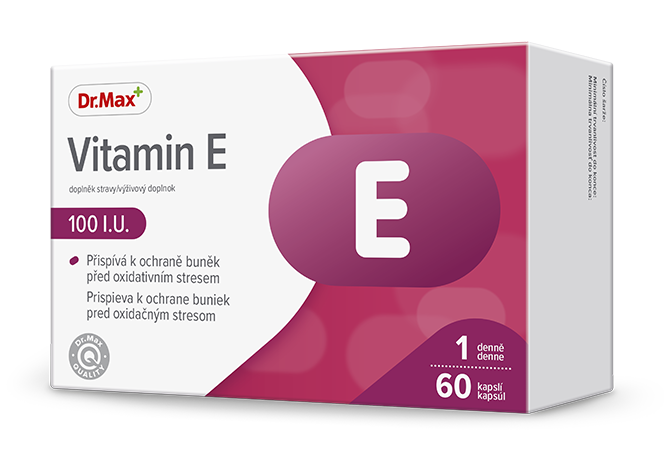 Dr.Max Vitamin E 100 I.U. 60 tobolek Dr.Max