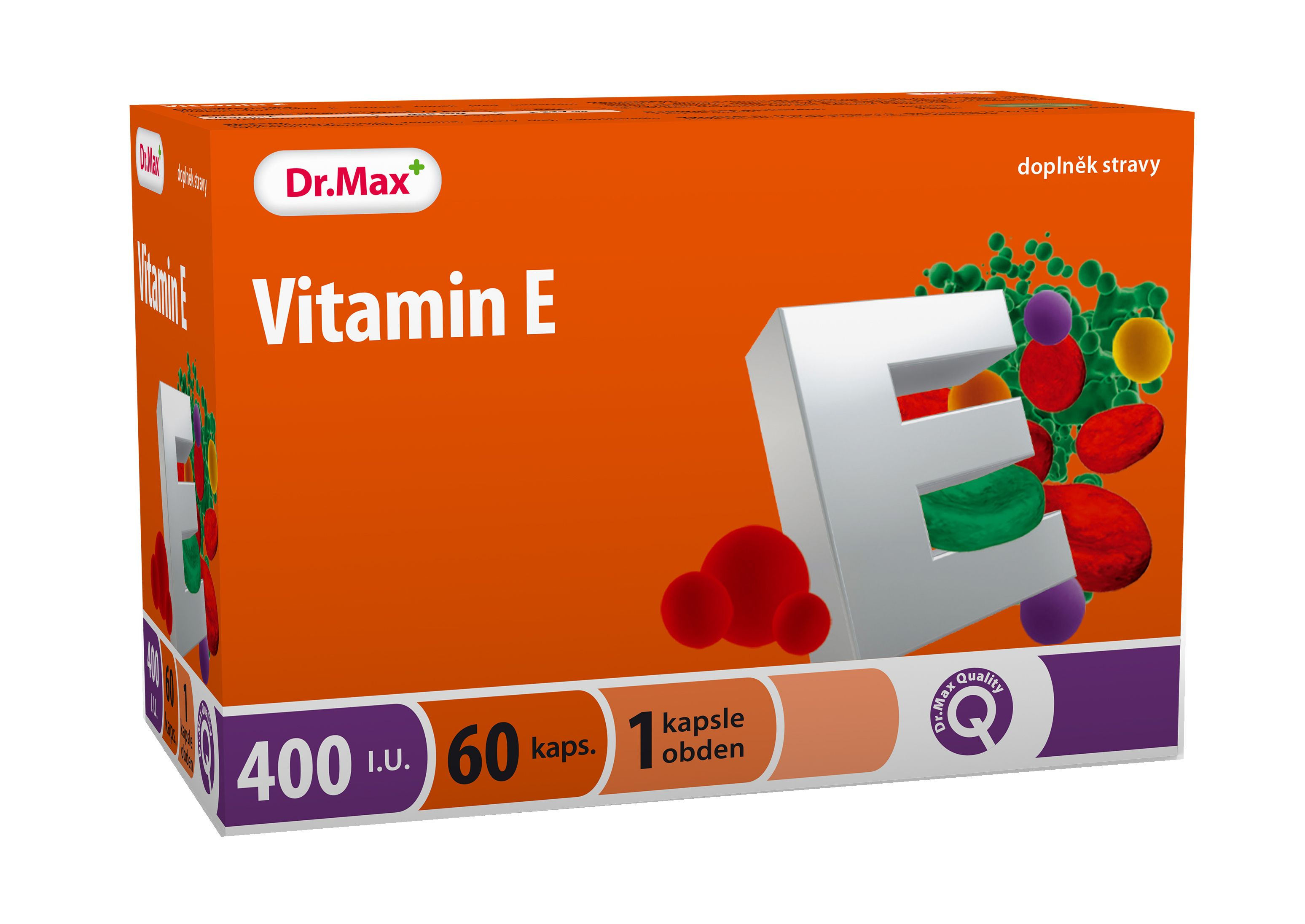 Dr.Max Vitamin E 400 I.U. 60 tobolek Dr.Max
