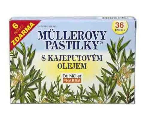 Dr.Müller Müllerovy pastilky s kajeputovým olejem 36 pastilek Dr. Müller