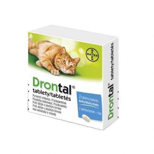 Drontal pro kočky 2 tablety Drontal