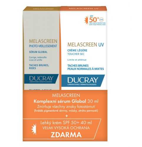 Ducray Melascreen Sérum 30 ml + Lehký krém SPF50+ 40 ml Ducray