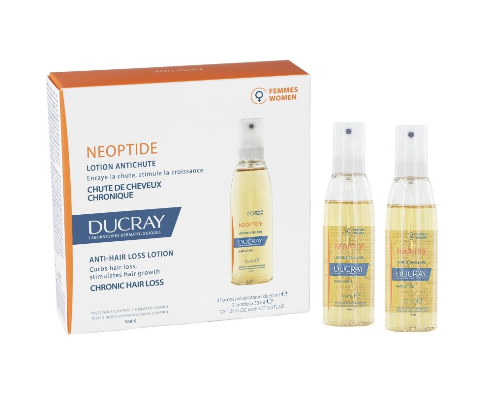 Ducray Neoptide ŽENY roztok při vypadávání vlasů 3x30 ml Ducray