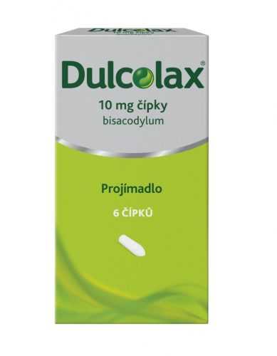 Dulcolax 10 mg 6 čípků Dulcolax