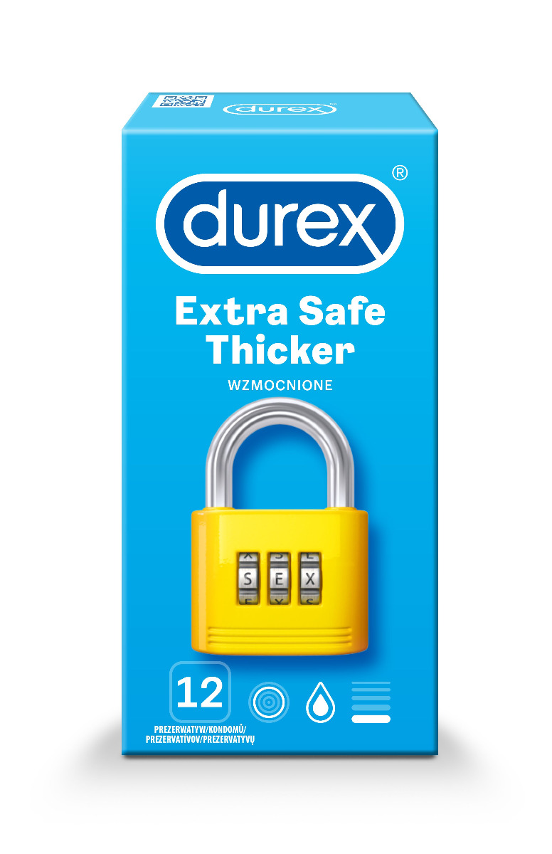 Durex Extra Safe kondomy 12 ks Durex