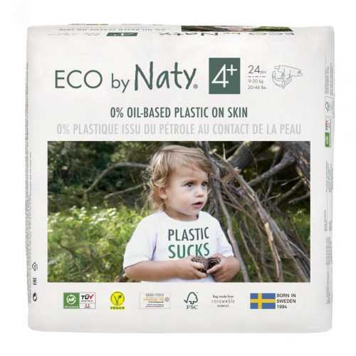 ECO by Naty Maxi+ 9-20 kg dětské plenky 24 ks ECO by Naty