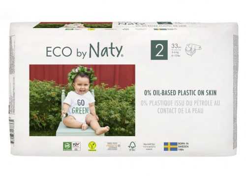 ECO by Naty Mini 3-6 kg dětské plenky 33 ks ECO by Naty