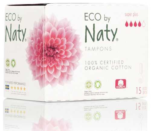 ECO by Naty Super plus dámské tampóny 15 ks ECO by Naty