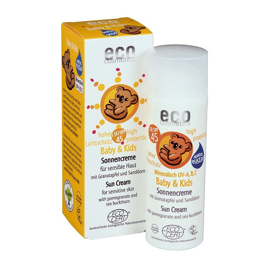 Eco Cosmetics BIO Dětský opalovací krém SPF45 50 ml Eco Cosmetics