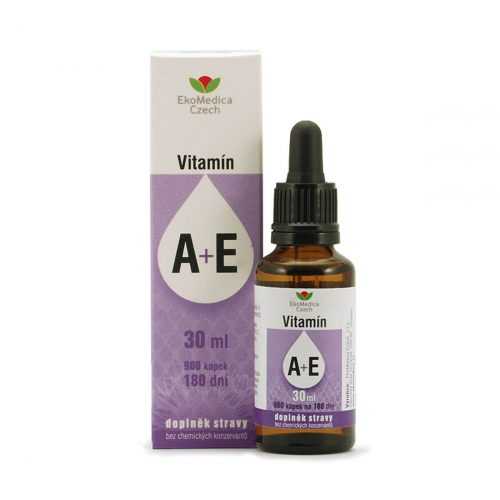 Ekomedica Vitamín A + E kapky 30 ml Ekomedica