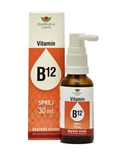 Ekomedica Vitamín B12 sprej 30 ml Ekomedica