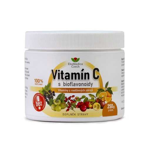 Ekomedica Vitamín C s bioflavonoidy 250 g Ekomedica