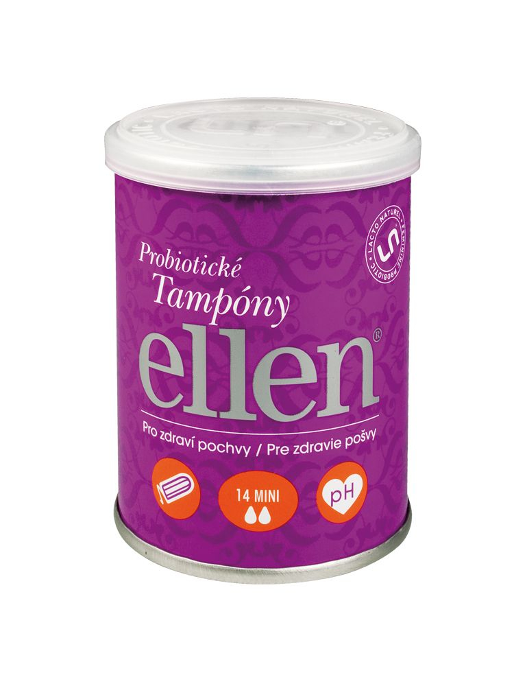 Ellen Probiotické tampóny mini 14 ks Ellen