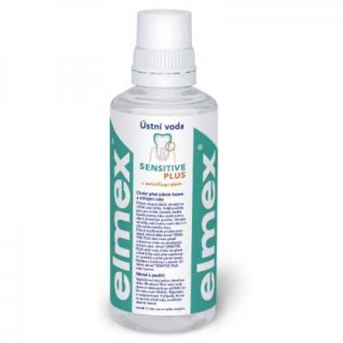 Elmex SENSITIVE PLUS Ústní voda 400 ml Elmex