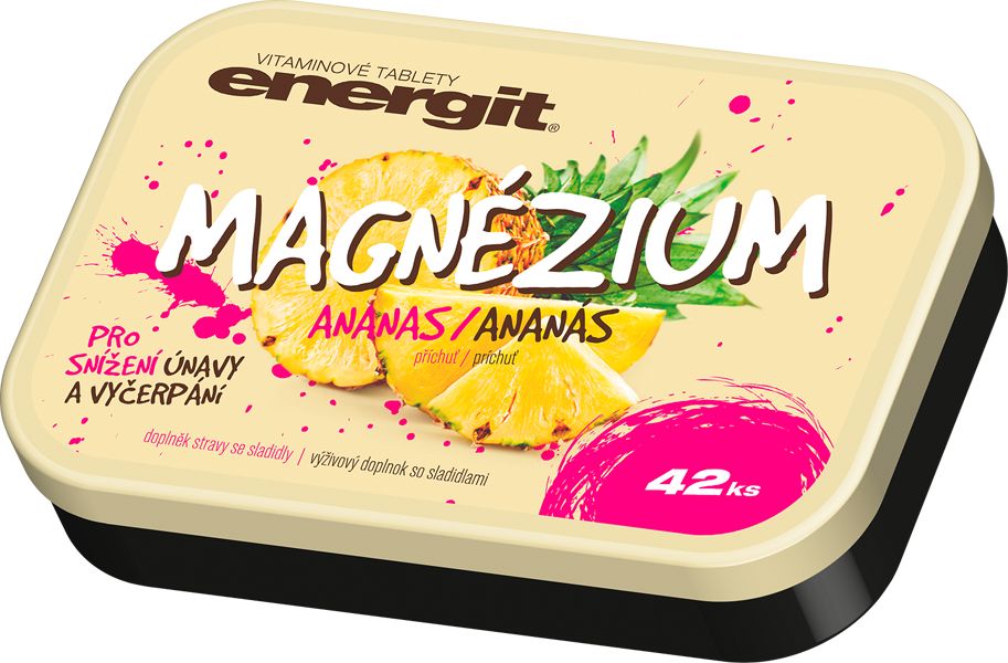 Energit Magnézium ananas 42 tablet Energit