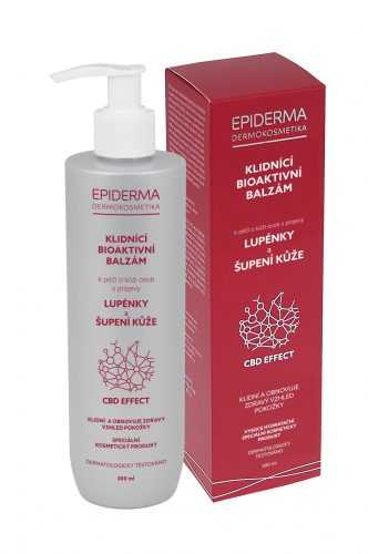 Epiderma Bioaktivní CBD balzám při lupénce 300 ml Epiderma