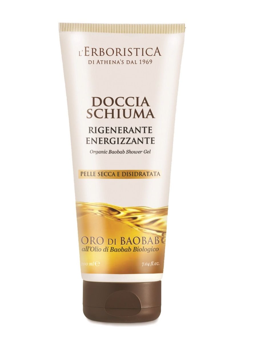 Erboristica Oro di Baobab sprchový gel energizující 200 ml Erboristica