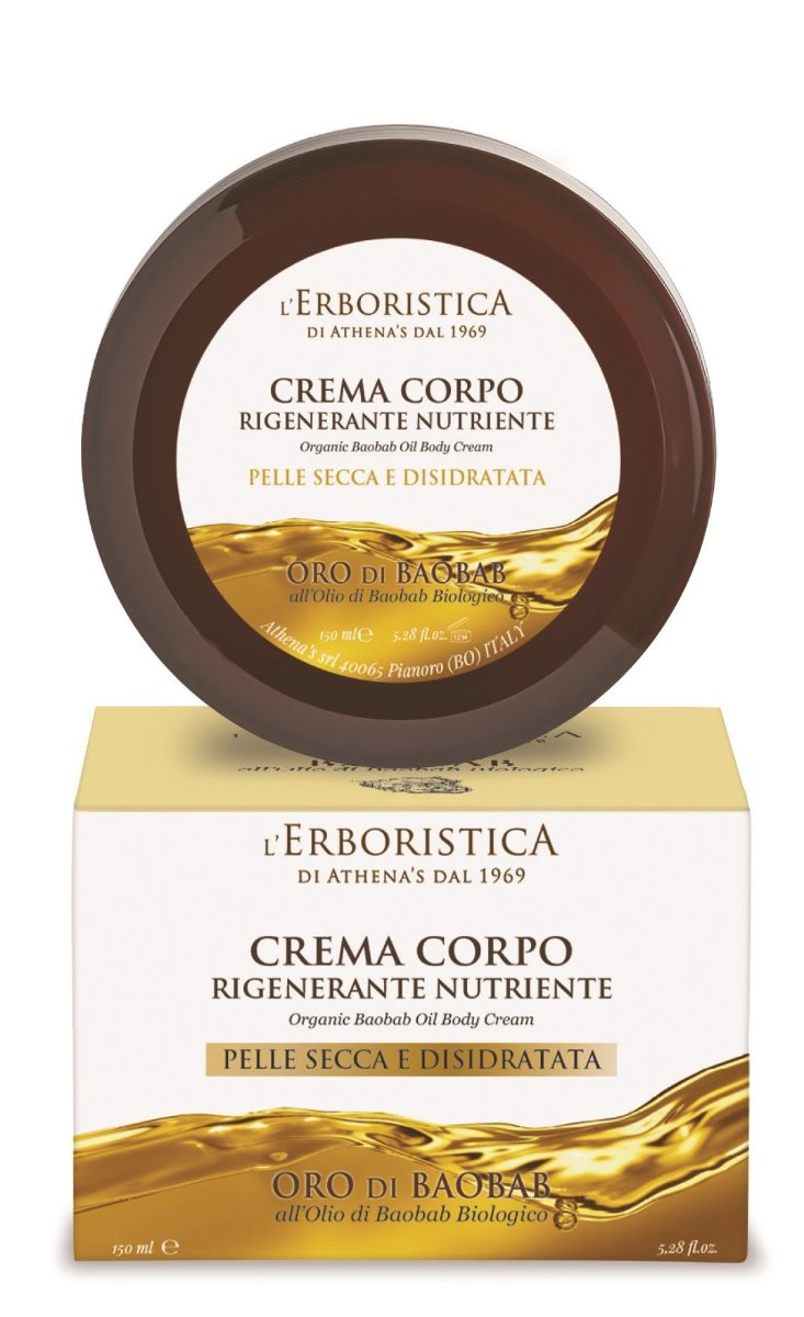 Erboristica Oro di Baobab tělový krém regenerační 150 ml Erboristica