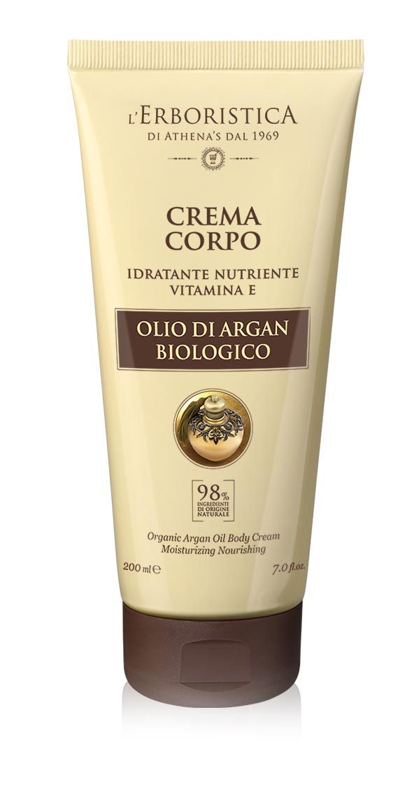 Erboristica Tělový krém hydratační s arganovým olejem 200 ml Erboristica