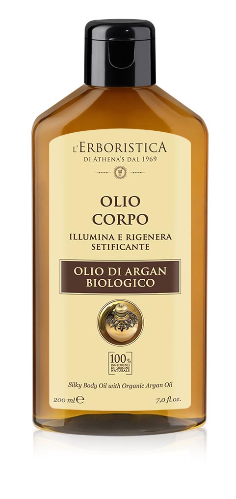 Erboristica Tělový olej regenerační s arganovým olejem 200 ml Erboristica