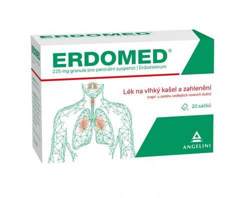 Erdomed 225 mg 20 sáčků Erdomed