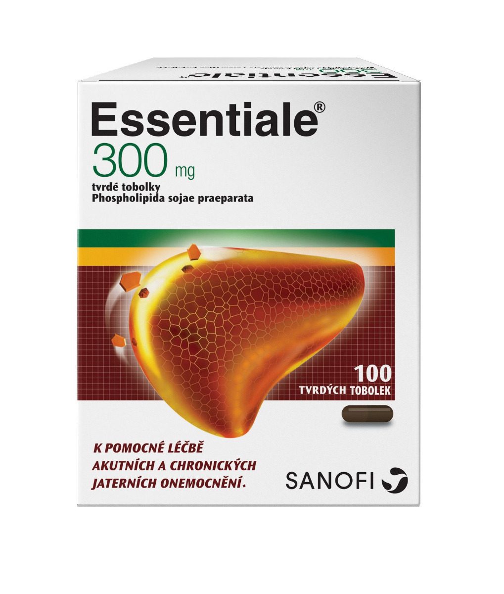 Essentiale 300 mg 100 tvrdých tobolek Essentiale