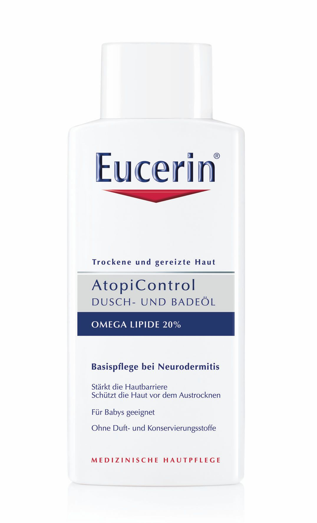 Eucerin Atopicontrol suchá zarudlá pokožka sprchový olej 400 ml Eucerin