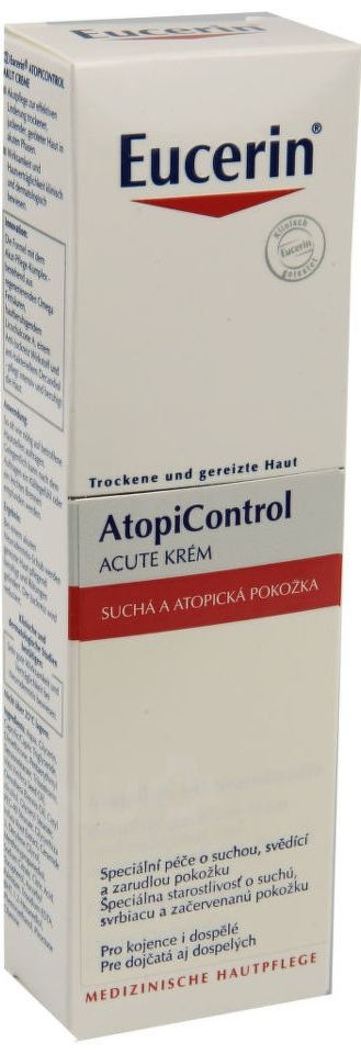 Eucerin Atopicontrol suchá zarudlá svědící pokožka krém 40 ml Eucerin
