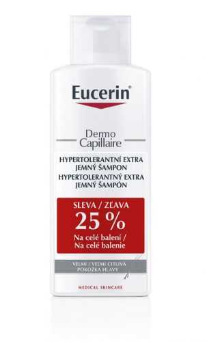 Eucerin Dermocapillaire Hypertolerantní šampon duopack 2x250 ml Eucerin
