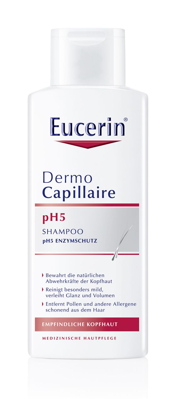 Eucerin Dermocapillaire pH5 Šampon na vlasy pro citlivou pokožku 250 ml Eucerin