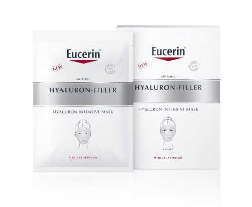 Eucerin Hyaluron-Filler Hyaluronová intenzivní maska 4 ks Eucerin