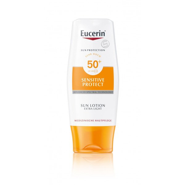 Eucerin SUN Extra lehké mléko na opalování SPF50+ 150 ml Eucerin