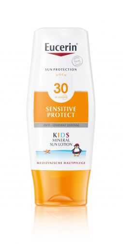 Eucerin SUN Sensitive Protect SPF30 dětské mléko s ochrannými mikropigmenty 150 ml Eucerin
