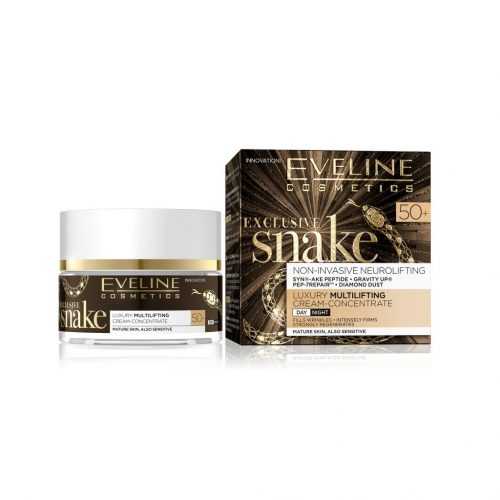 Eveline Exclusive Snake Denní/noční krém 50+ 50 ml Eveline