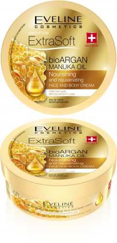 Eveline Extra Soft Argan&Manuka oil výživný omlazující krém 175 ml Eveline