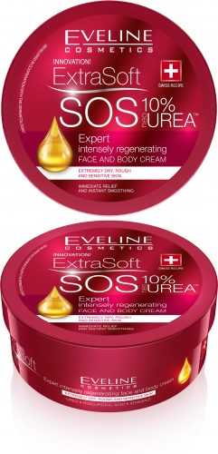 Eveline Extra Soft SOS 10% Urea regenerační krém 175 ml Eveline