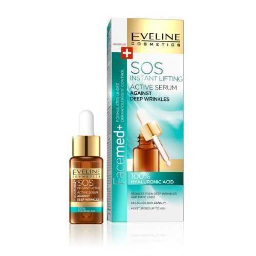 Eveline Facemed+ 100% aktivní sérum kyseliny hyaluronové proti vráskám 20 ml Eveline