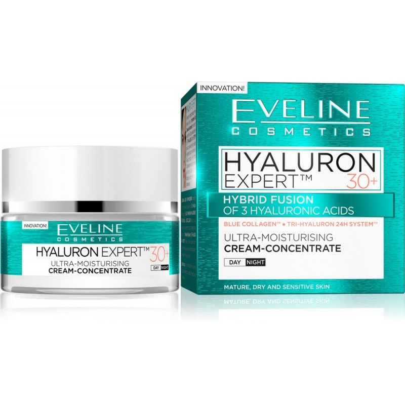Eveline Hyaluron Clinic 30+ denní a noční krém 50 ml Eveline