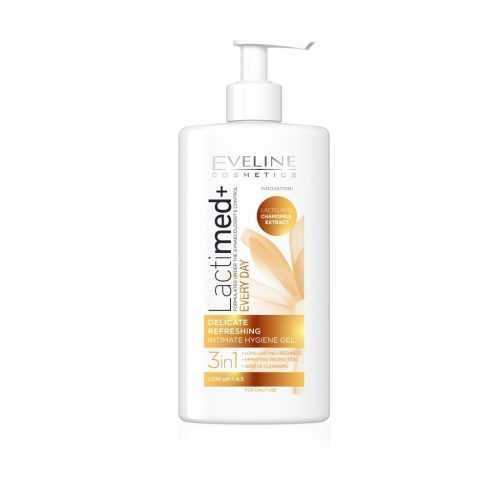 Eveline LactiMED+ jemný osvěžující intimní gel 3v1 250 ml Eveline