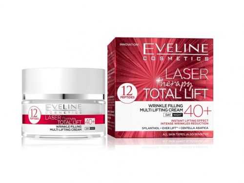 Eveline Laser Therapy Total Lift 40+ liftingový denní a noční krém 50 ml Eveline