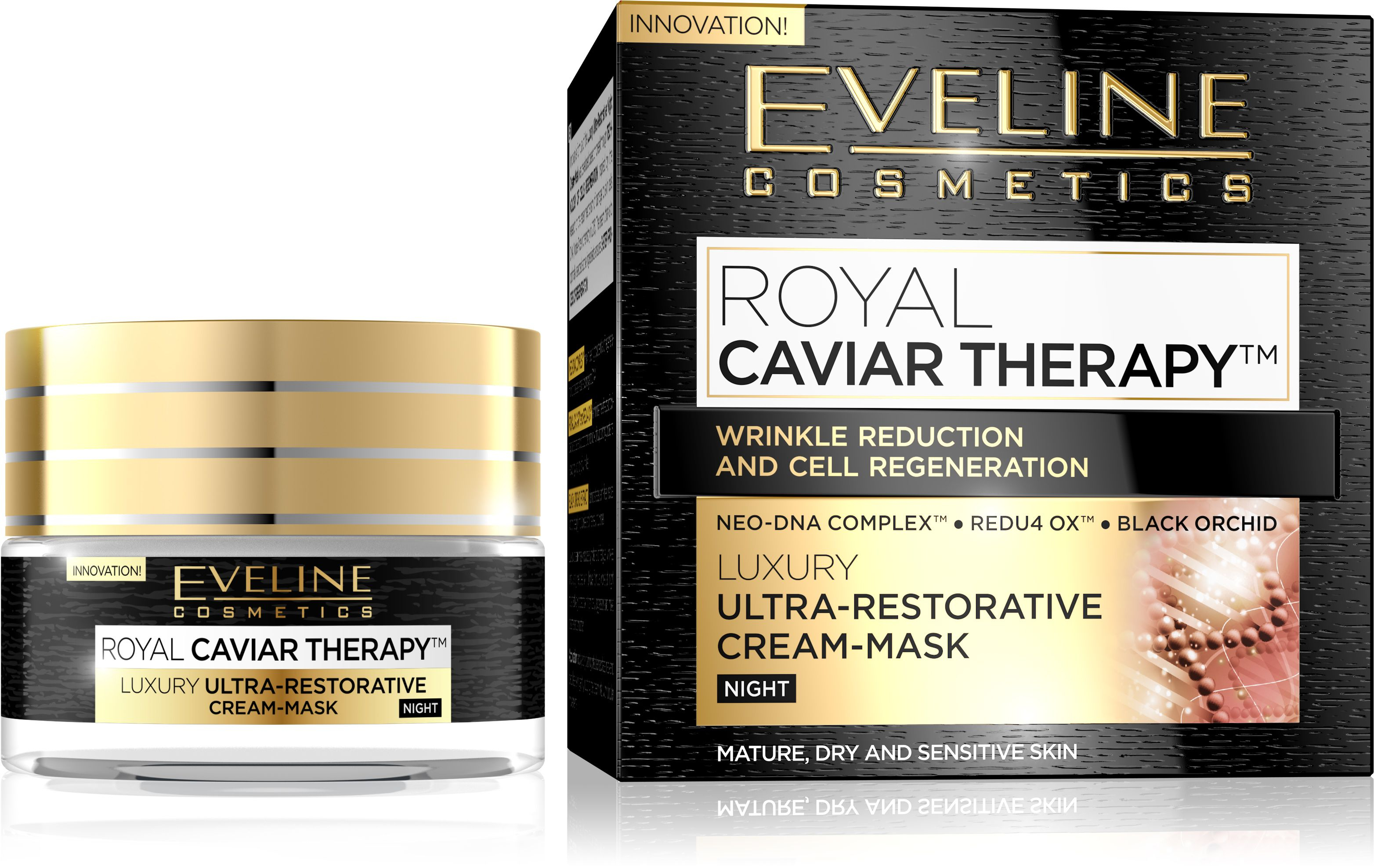 Eveline ROYAL CAVIAR výživný noční krém 50 ml Eveline