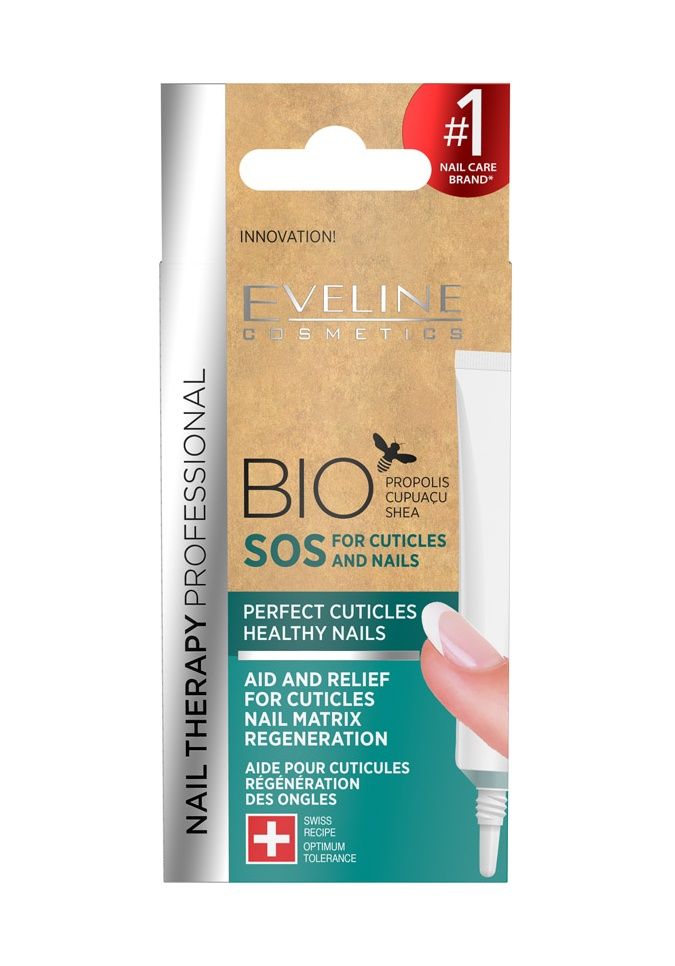 Eveline SPA Nail BIO SOS terapie pro suché nehty a poškozenou kůžičku 12 ml Eveline