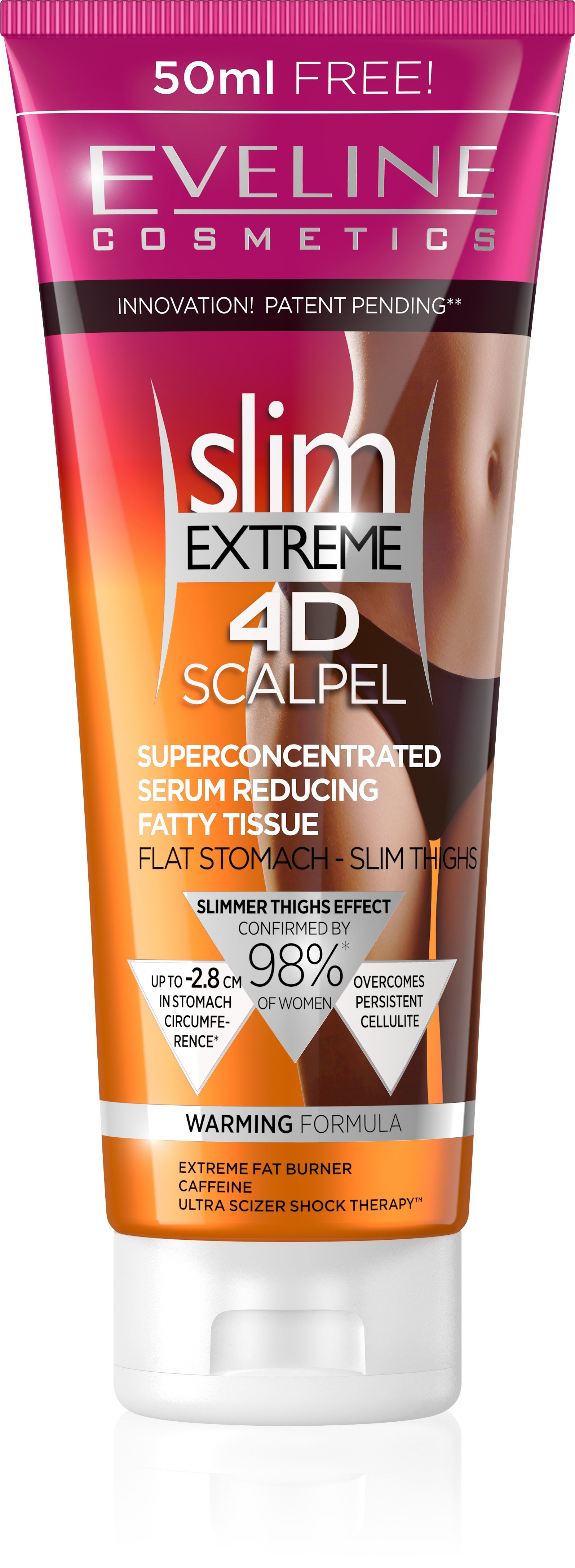 Eveline Slim EXTREME 4D Scalpel superkoncentrované sérum redukující tukové tkáně 250 ml Eveline