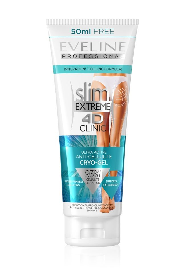 Eveline Slim Extreme 4D Clinic gel na celulitidu 250 ml Eveline